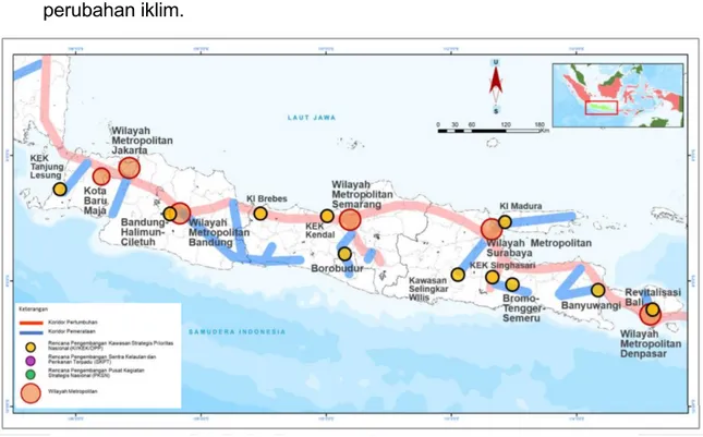 Gambar 2.2. Rencana Pengembangan Pulau Jawa dan Bali 2020-2024 