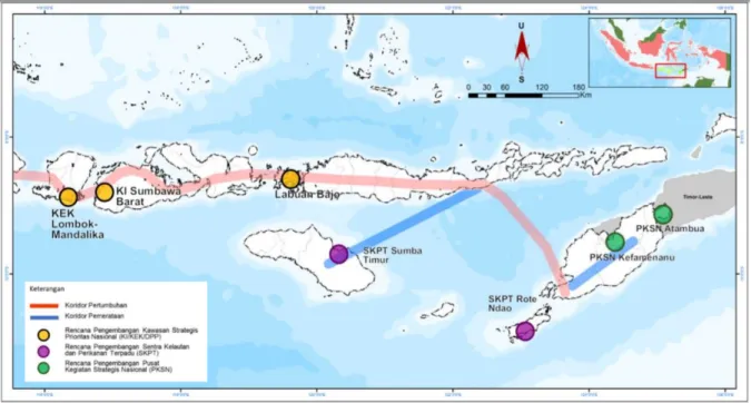 Gambar 2.4. Rencana Pengembangan Kepulauan Nusa Tenggara 2020-2024 