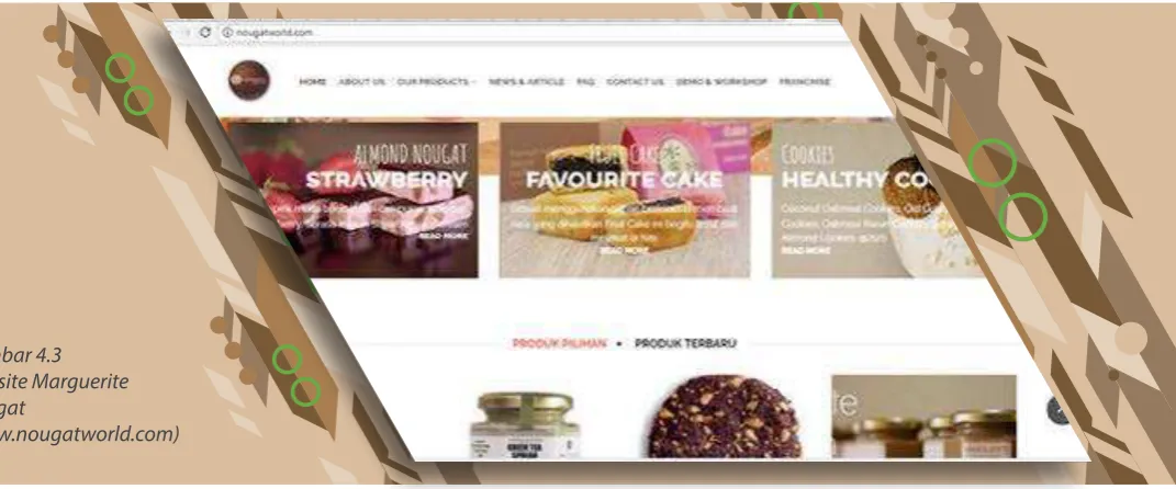 Gambar 4.3Website Marguerite 34