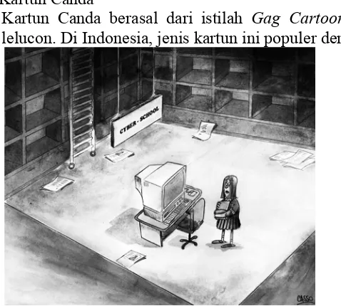 Gambar 3: Kartun editorial karya Jim Borgman yang memasukkan karikatur.    