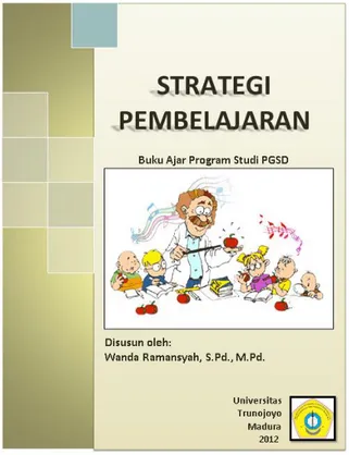 Gambar 1. Kover Bahan Ajar Strategi  Pembelajaran 