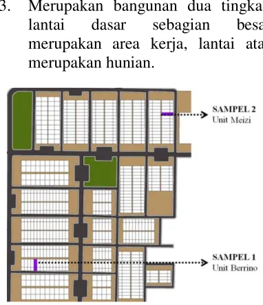 Gambar 2. Sampel unit industri sepatu dalam 