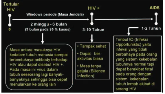 Gambar 10.1 Pengertian Dasar Penyakit HIV/AIDS