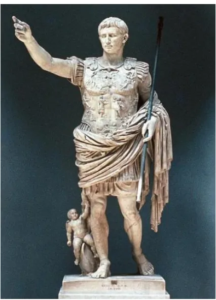 Gambar 3 Patung potret Augustus  (Sumber: livius.org) 