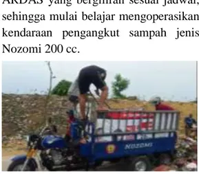 Gambar 1. Jenis Kendaraan Pengangkut  Sampah 