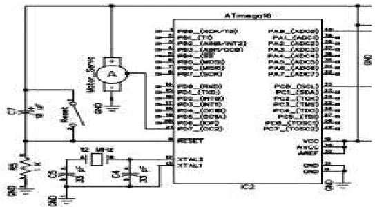 Gambar 9. Rangkaian Mikrokontroler