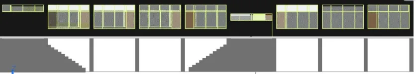 Gambar 4. Pembentukan Dinding Menggunakan Metode Tool Polysolid 