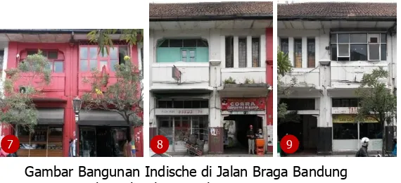 Gambar Bangunan Indo-European di Jalan Braga Bandung 