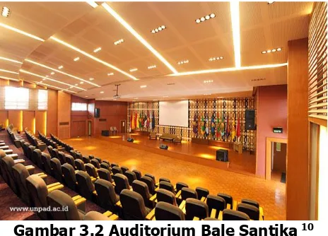 Gambar 3.2 Auditorium Bale Santika 10  