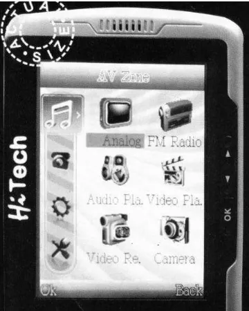 Gambar 4. Ponsel lokal Hi-Tech H38 