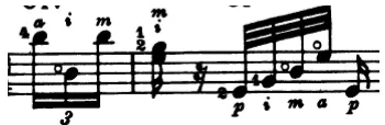 Gambar 2.22 diatas adalah tema utama dari tema A pada variasi IV 