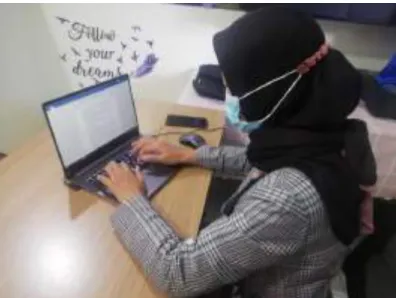 Gambar 9. Dokumen struktur tim pengelola E-learning SIMARI 