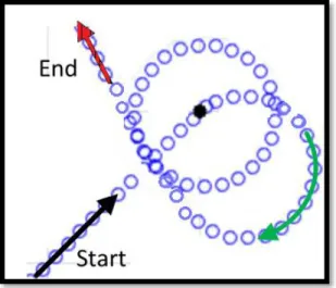 Gambar 2. 5 Algoritma fly through loitering path planning 
