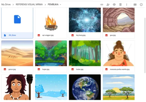 Gambar 3.4. Referensi Visual Naskah “My Research My Adventure” 