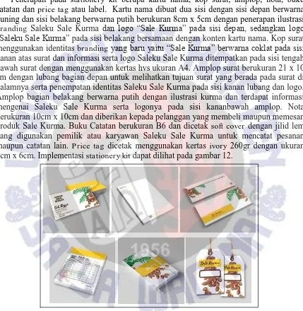 Gambar 12 Implementasi Stationery Kit 