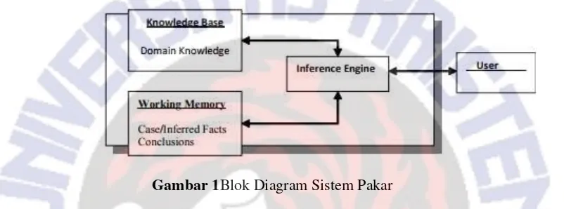 Gambar 1Blok Diagram Sistem Pakar 