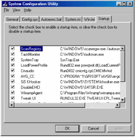 Gambar 3. System Configuration Utility