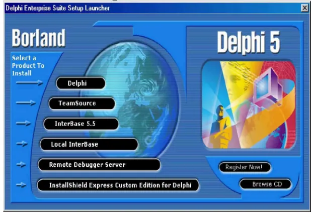 Gambar 7. Persiapan Instal Delphi