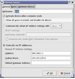 Gambar 13.  Network Configuration
