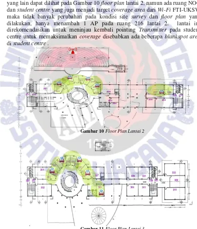 Gambar 10 Floor Plan Lantai 2 