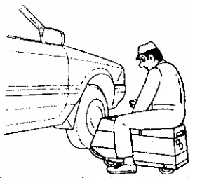 Gambar 7. Mengukur balance on-the-car