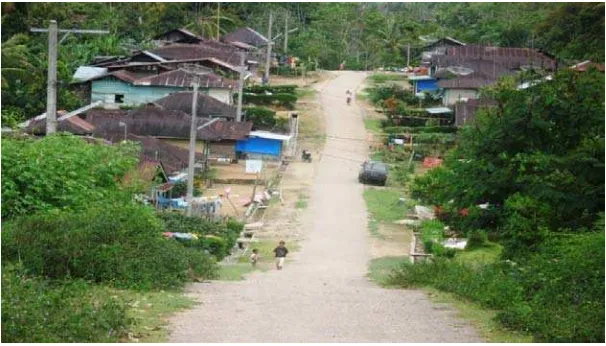 Gambar 2.1. Desa Jumantuang (sumber : koleksi foto-foto pribadi) 