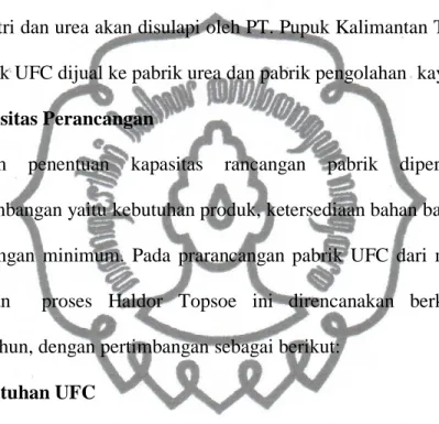 Tabel I-1  Data Impor UFC di Indonesia Tahun 2008-2012 