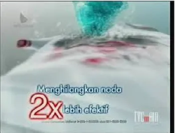 Gambar 1  Iklan Produk Rinso 