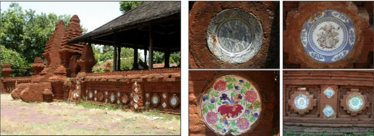 Gambar 14. Bangunan masjid dan makam dengan seni hias tegel keramik di Turki  (Sumber: Penulis, 2010) 