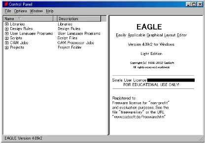 Gambar 2. 14Software Eagle 