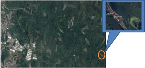 Gambar 4-1 Peta Desa Kepentingan  (Sumber : Google Map) 