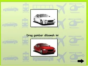 Gambar 10. Permainan pengenalan transportasi 