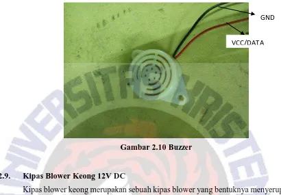 Gambar 2.11 Kipas Blower Keong 12V DC 