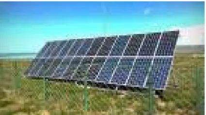 Gambar 1. Solar Tracker Statis 