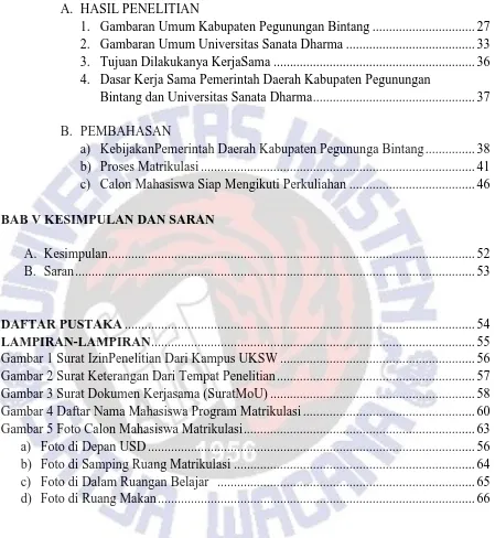 Gambar 1 Surat IzinPenelitian Dari Kampus UKSW ..........................................................