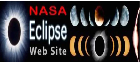 Gambar 4.1 gambaran gerhana di website resmi NASA 