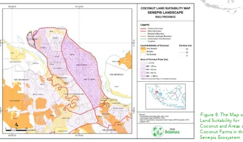 Figure 8. The Map of Land Suitability for 
