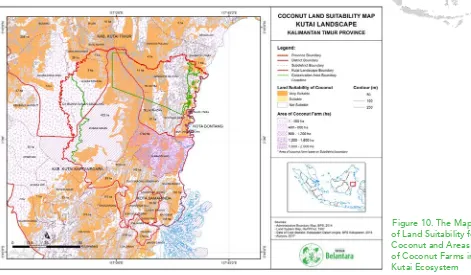 Figure 10. The Map of Land Suitability for 