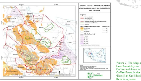 Figure 7. The Map of Land Suitability for 