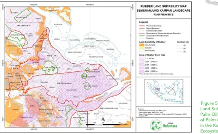 Figure 5. The Map of Land Suitability for 