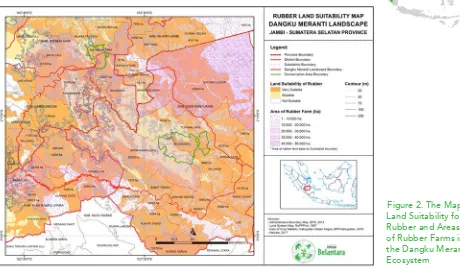 Figure 2. The Map of Land Suitability for 