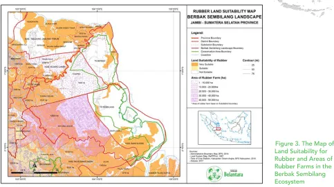 Figure 3. The Map of Land Suitability for 