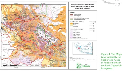 Figure 4. The Map of Land Suitability for 