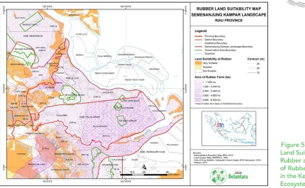 Figure 5. The Map of Land Suitability for 