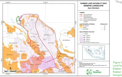 Figure 8. The Map of Land Suitability for 