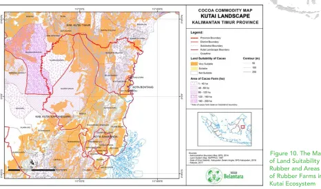 Figure 10. The Map of Land Suitability for 