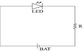Gambar 2.4. Rangkaian LED 