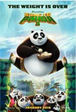 Gambar 1 poster film Kung Fu Panda3 