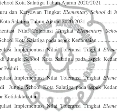 Tabel    Halaman 
