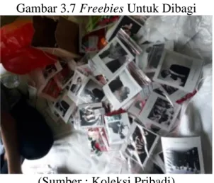Gambar 3.7 Freebies Untuk Dibagi